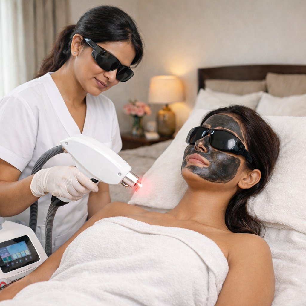 Carbon Laser Facial for Oily Skin & Open Pores: How It Works